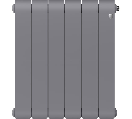 Биметаллический радиатор ROYAL THERMO Infinity 500 Silver Satin - 6 секц. НС-1630002 1