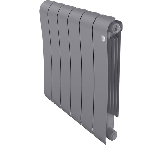 Биметаллический радиатор ROYAL THERMO Infinity 500 Silver Satin - 6 секц. НС-1630002