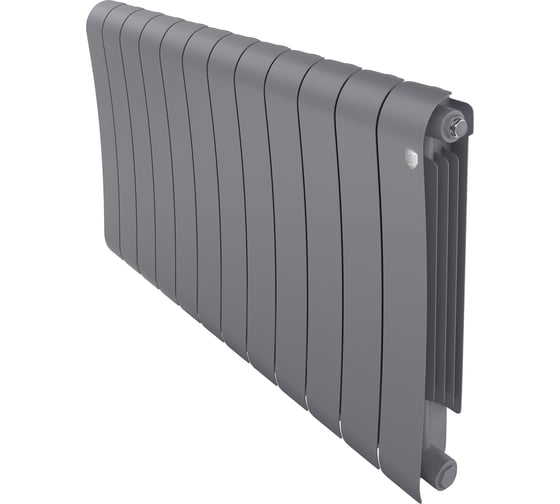 Биметаллический радиатор ROYAL THERMO Infinity 500 Silver Satin - 12 секц. НС-1630025