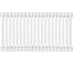 Радиатор Zehnder PROMO Charleston 2056/08 №1270 3/4 RAL 9016 1