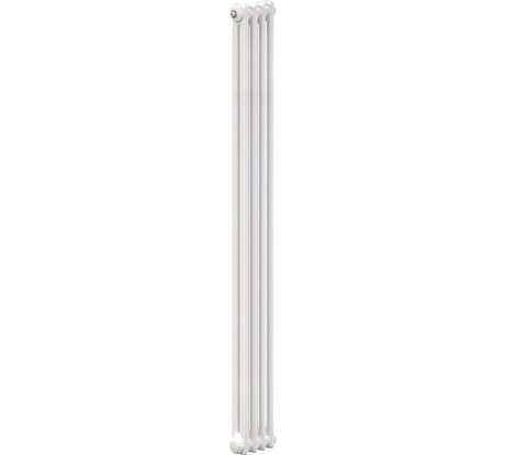 Трубчатый радиатор Zehnder Charleston 2180/04/№1270/RAL 9016, 3/4