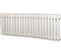 Трубчатый радиатор Zehnder Charleston 3037/22/№1270/RAL 9016, 3/4