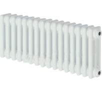 Трубчатый радиатор Zehnder Charleston 3037/18/№1270/RAL 9016, 3/4