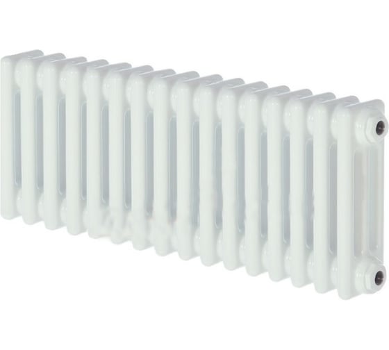 Трубчатый радиатор Zehnder Charleston 3037/16/№1270/RAL 9016, 3/4 1