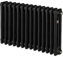 Трубчатый радиатор Zehnder Charleston 3057/10/1270/RAL 9217, 3/4