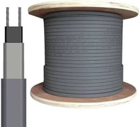 Греющий кабель на трубу саморегулирующийся ТеплоСофт 300 м, 4800 Вт, на отрез/SRL16/300м/на трубу