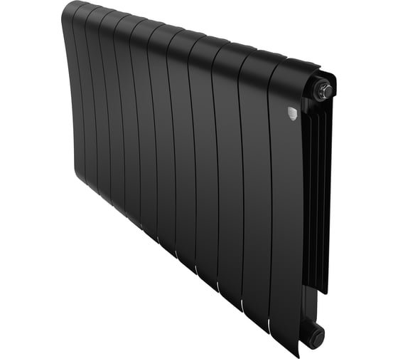 Радиатор биметаллический Royal Thermo Infinity 500 Noir Sable 12 секций НС-1630022