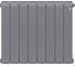 Радиатор биметаллический Royal Thermo Infinity 500 Silver Satin 8 секций НС-1630018 1