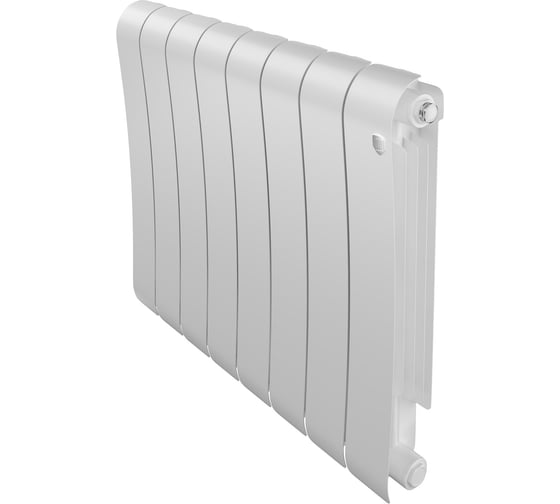 Радиатор биметаллический Royal Thermo Infinity 500 Bianco Traffico 8 секций НС-1630013