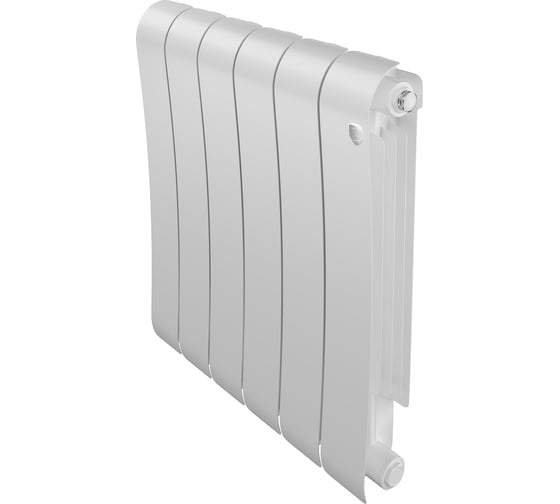 Радиатор биметаллический Royal Thermo Infinity 500 Bianco Traffico 6 секций НС-1629998