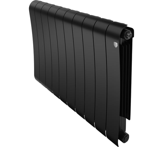 Радиатор биметаллический Royal Thermo Infinity 500 Noir Sable 10 секций НС-1629681