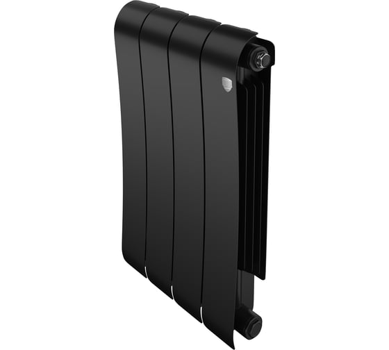 Радиатор биметаллический Royal Thermo Infinity 500 Noir Sable 4 секции НС-1629993