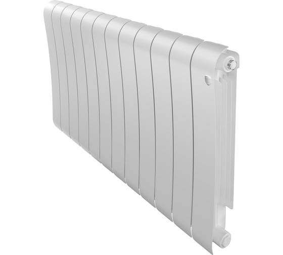 Радиатор биметаллический Royal Thermo Infinity 500 Bianco Traffico 12 секций НС-1630019