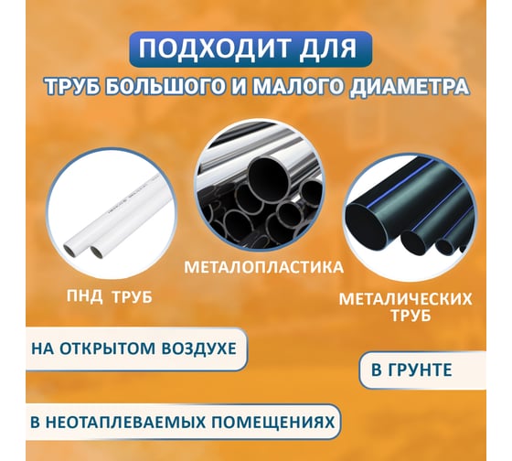 Кабель для обогрева труб SPYHEAT SHFD-25-100