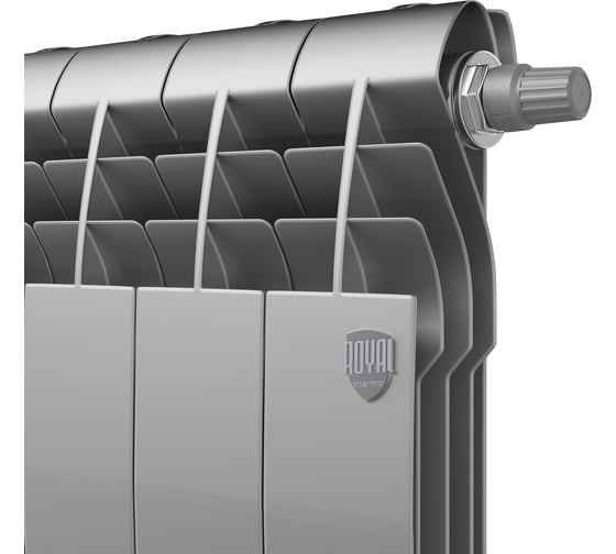 Радиатор ROYAL THERMO BiLiner 350/Silver Satin VDR - 6 секций НС-1309719