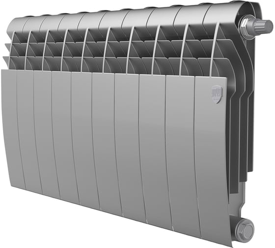 Радиатор ROYAL THERMO BiLiner 350/Silver Satin VDR - 10 секций НС-1309716 1
