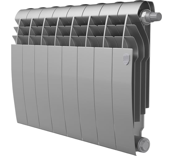 Радиатор ROYAL THERMO BiLiner 350/Silver Satin VDR - 8 секций НС-1309720