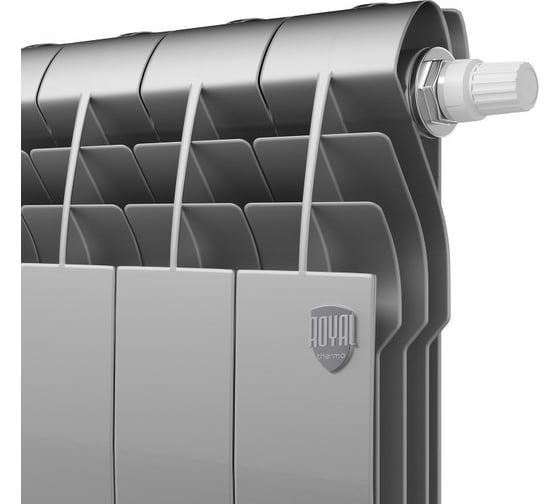 Радиатор ROYAL THERMO BiLiner 350/Silver Satin VDR - 8 секций НС-1309720