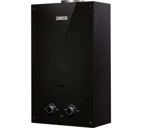 Газовая колонка Zanussi GWH 10 Fonte Glass Carbon НС-1194436 1