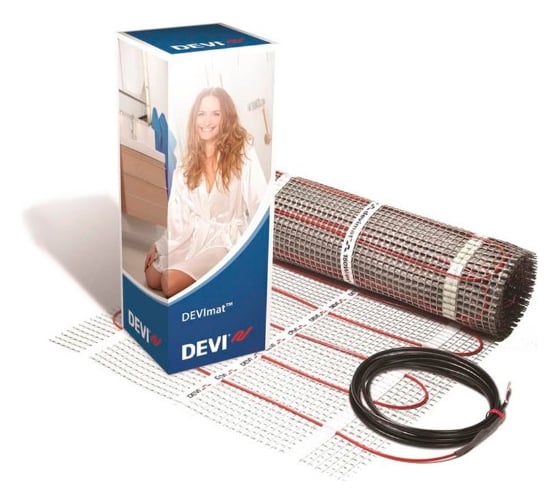 Нагревательный мат DEVI mat 200T DTIF-200 1715 Вт 0,45x17,6 м., 8,8 кв.м, арт. 140F1739, 83020747 1