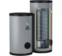 Напольный бойлер GEKON BXL 400 л, с 1-м ТО, 100 кВт, INOX, GK4001XL