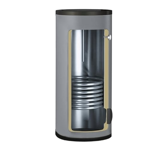 Напольный бойлер GEKON B01 500 л, с 1-м ТО, 60 кВт, INOX, GK5001