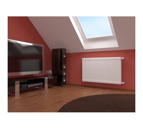 Стальной панельный радиатор Hi-Therm 1.2 300/22/400, боковое подключение PK22st12300400