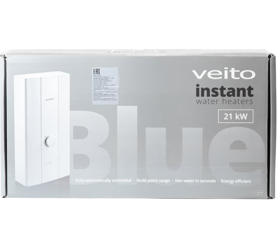 Проточный водонагреватель Veito Blue E 21 V1221