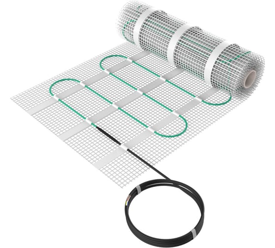 Теплый пол (мат нагревательный) Systeme Electric Step Balance, 150Вт/кв.м 450Вт 3кв.м SE SBM150030