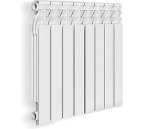 Радиатор алюминиевый AQUAPROM АКВАПРОМ AL 500/100 A11 8 секций 1000-1203 00-00016976