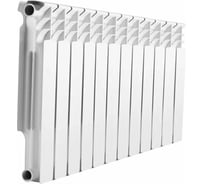 Радиатор биметаллический AQUAPROM АКВАПРОМ BI 500/100 B11 (синий квадрат) (12 секций) 00-00017641