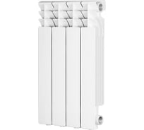 Радиатор алюминиевый AQUAPROM АКВАПРОМ AL 500/80 A21 (4 секции) 00-00024989