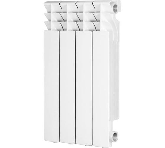 Радиатор алюминиевый AQUAPROM АКВАПРОМ AL 500/80 A21 (4 секции) 00-00024989