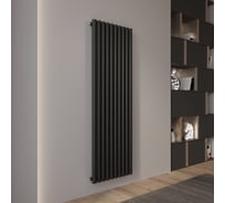 Радиатор Faberg Steelion 1 трубный, 50 мм диаметр, подключение - нижнее-правое, 10 секций, высота - 1800 мм, цвет - RAL9005 FB.702.1.1800.10.9005