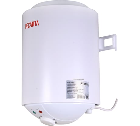 Накопительный водонагреватель Ресанта круглый ВН-10КН 74/5/10