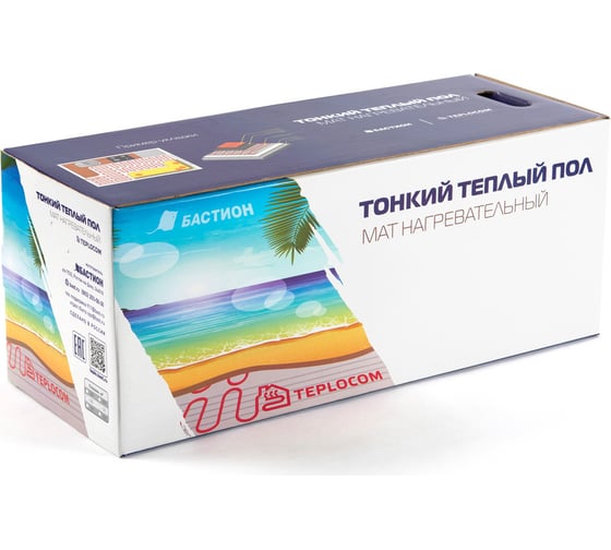 Нагревательный двужильный мат TEPLOCOM МНД-9,0-1440 ВТ 797