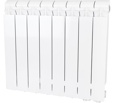 Алюминиевый радиатор Global VOX- R 500 8 секций, нижнее правое подключение RG008V3MQJ7DH5