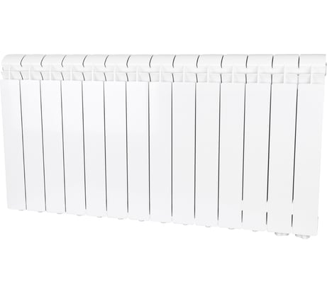 Алюминиевый радиатор Global VOX- R 500 14 секций, нижнее правое подключение RG008V3MQO8H5D