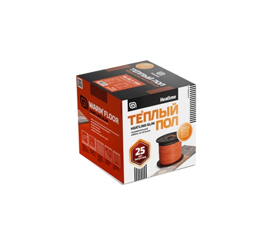 Одножильный теплый пол Heatline SL1 500 Вт, 2.8-4.5 м2 HL-SL1-500