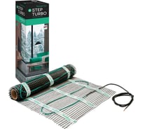 Мат нагревательный (теплый пол) Systeme Electric STEP TURBO, 200 Вт/м2, 1400 Вт, 7 м2 STM200070