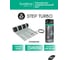 Теплый пол мат нагревательный Systeme Electric STEP TURBO 200 Вт/м2, 2000 Вт, 10 м2 STM200100 9