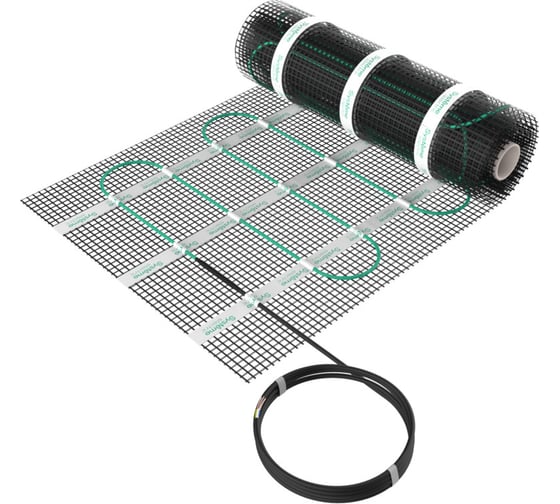 Теплый пол (мат нагревательный) Systeme Electric Step Turbo, 200 Вт/м2, 400 Вт, 2 м2 STM200020