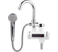Кран-водонагреватель проточного типа UNIPUMP BEF-001-03 с дисплеем и душевой лейкой 90082