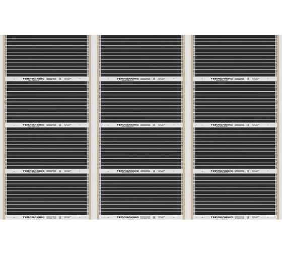 Комплект плёночного тёплого пола Теплолюкс SlimHeat - 770/0,5 - 3,5 100037089400