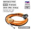 Нагревательный саморегулирующийся кабель TDM ELECTRIC Стоплёд НСК10-В с вилкой, в трубу 10 м, 100 Вт SQ2510-0015 2