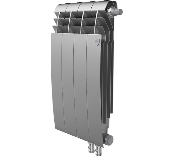 Радиатор ROYAL THERMO BiLiner 500/Silver Satin VDR - 4 секции НС-1309748