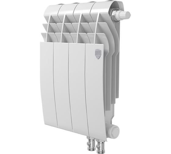 Радиатор ROYAL THERMO BiLiner 350/Silver Satin VDR - 4 секции НС-1309718