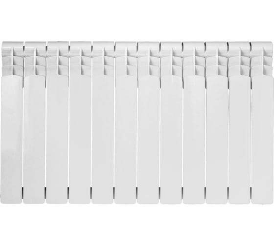 Радиатор отопления ATM THERMO Grand алюминиевый, 500/94, 12 секций AL50094-12
