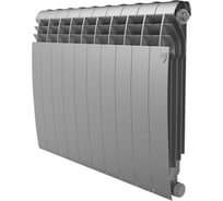 Радиатор биметаллический ROYAL THERMO BILINER B 500 серебристый, 10 секц. НС-1682275