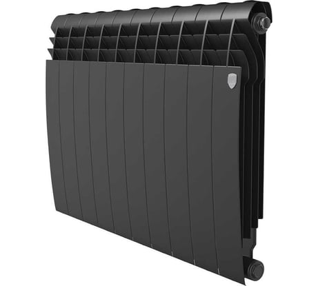Радиатор биметаллический ROYAL THERMO BILINER B 500 черный, 10 секц. НС-1682285